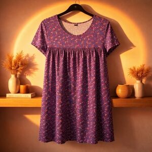 "Matilda Jane" sz XS/S Floral Purple Dress
